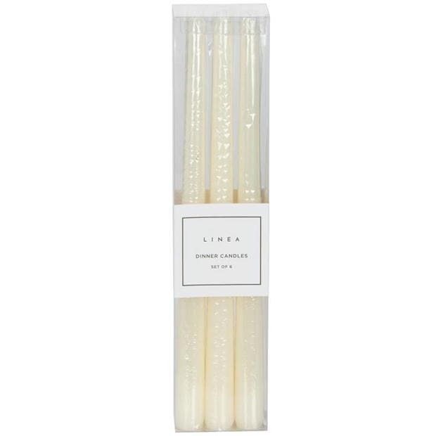 Linea Linea Set of 6 Dinner Candles