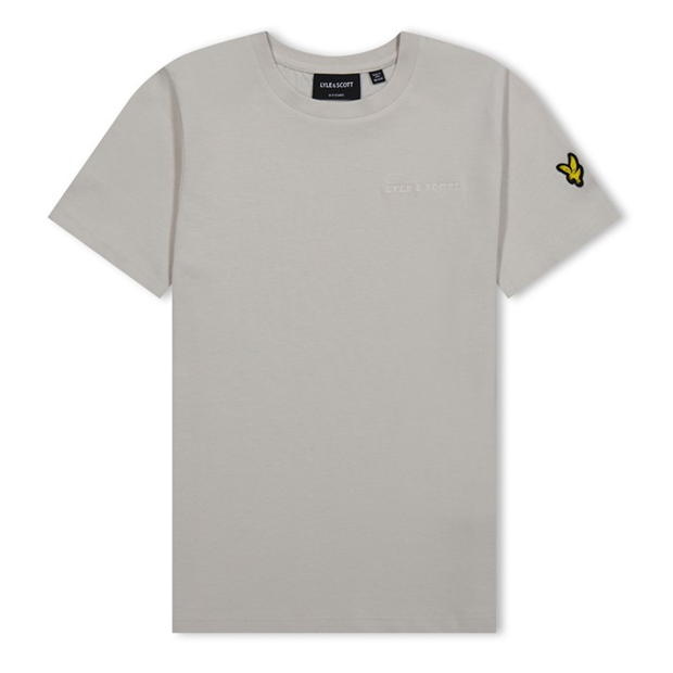 Lyle and Scott Lyle Scrpt Emb T Jn42