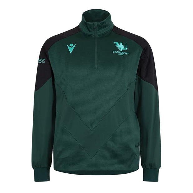 Macron Connacht Quarter Zip Top 2024 2025 adulti