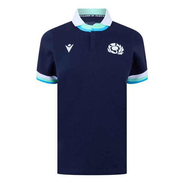 Camasa Macron Scotland Rugby Home Cotton 2024 dama