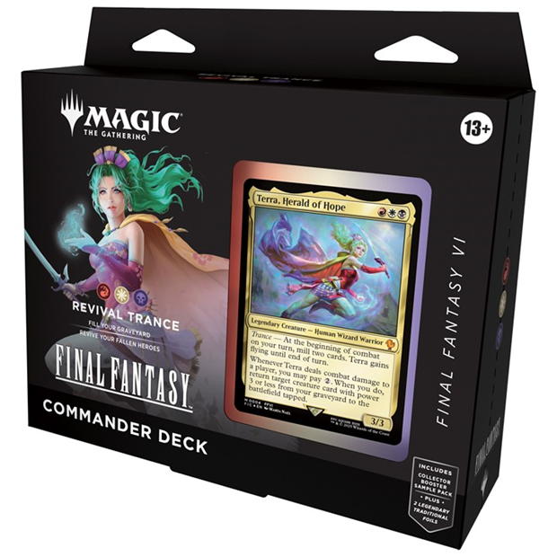 Magic the Gathering Magic: The Gathering Universes Beyond Final Fantasy Commander Deck