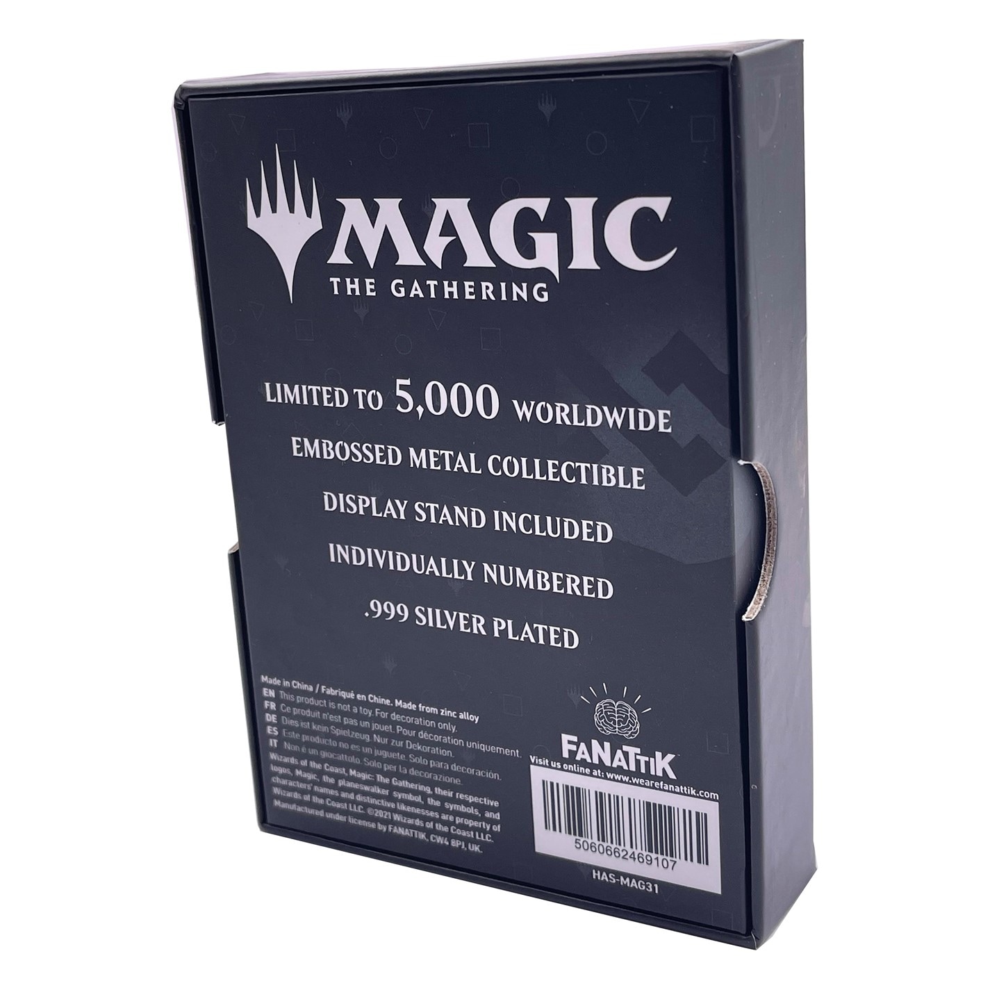 Magic the Gathering MTG Silver Plated Garruk Metal Collectible