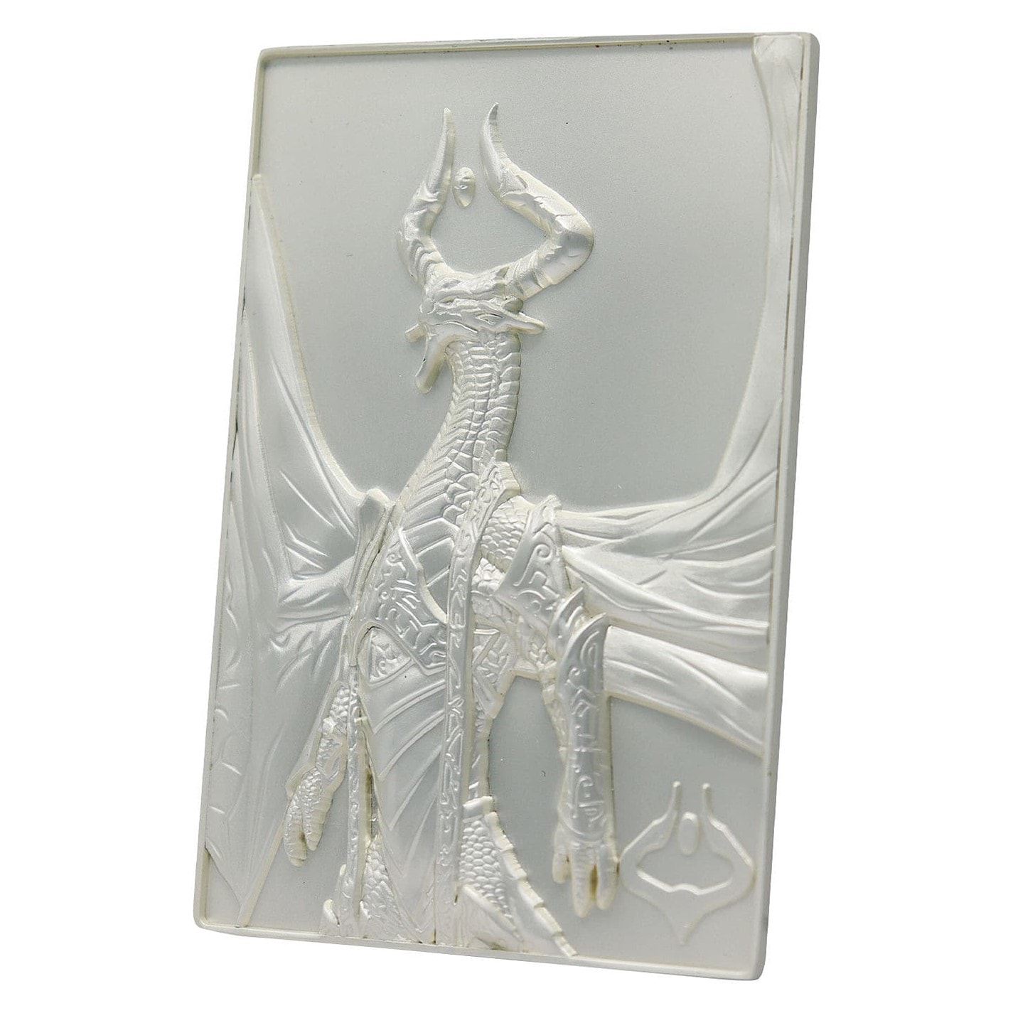 Magic the Gathering MTG Silver Plated Nicol Bolas Metal Collectible