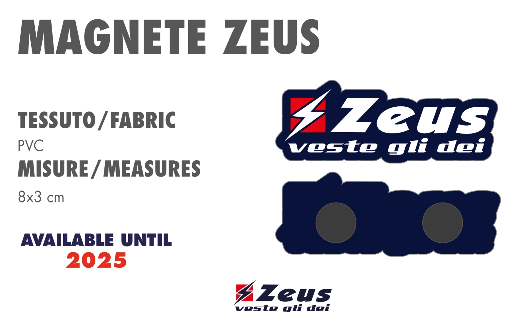 MAGNETE ZEUS bleumarin