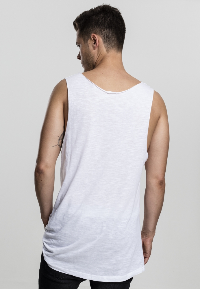 Long Shaped Open Edge Loose Tank Urban Classics