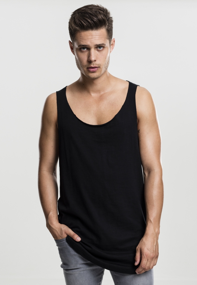 Long Shaped Open Edge Loose Tank Urban Classics