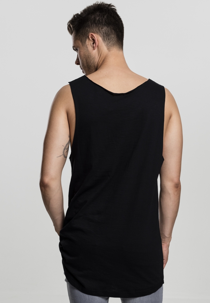 Long Shaped Open Edge Loose Tank Urban Classics