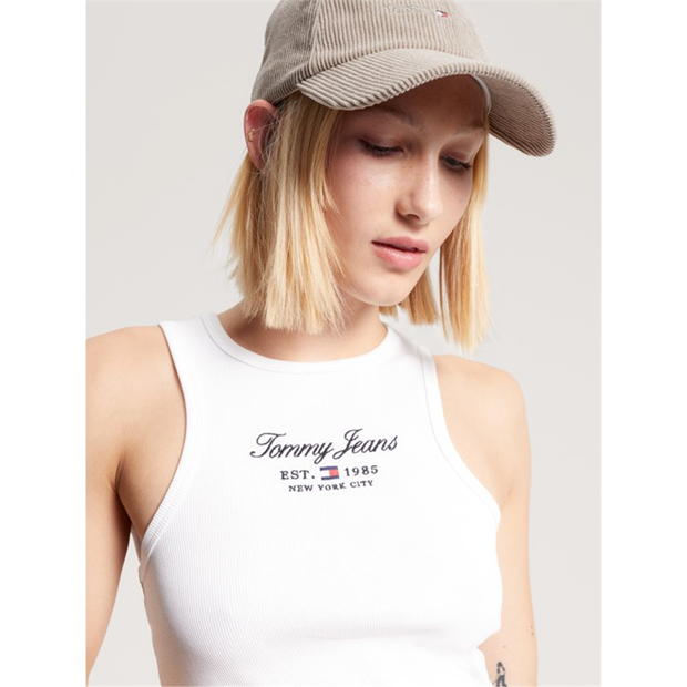 Blug Tommy Script Logo Tank Tommy Jeans