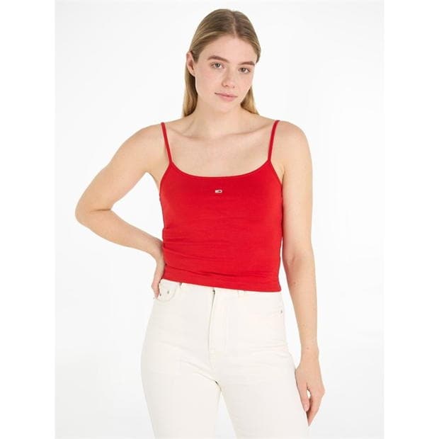 Blug Tommy TJW Cropped Essential Strap Top Tommy Jeans