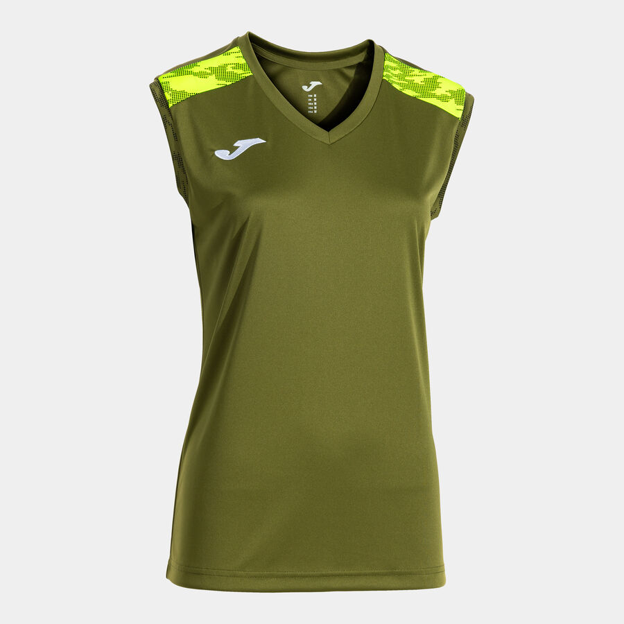 Camasa Championship Viii Sleeveless Green Fluor Yellow Joma