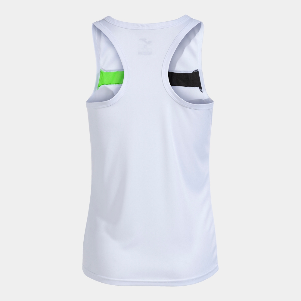 Camasa Court Sleeveless White Fluor Green Black Joma