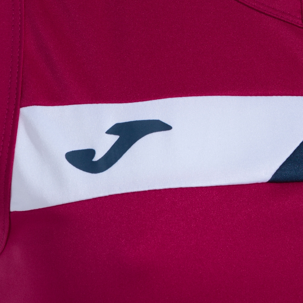 Camasa Court Sleeveless Crimson Navy White Joma