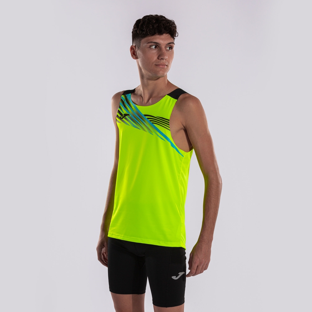 Camasa Elite X Sleeveless Fluor Yellow Black Joma