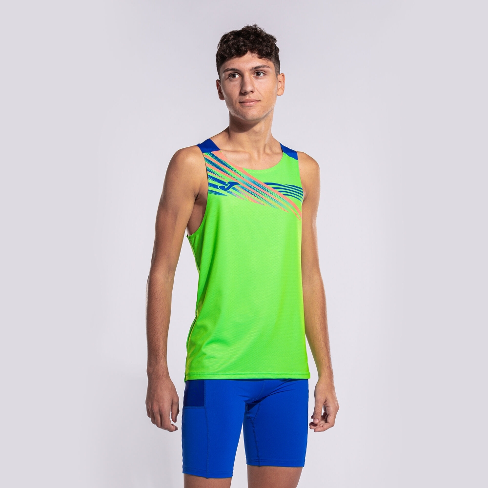 Camasa Elite X Sleeveless Fluor Green Royal Joma