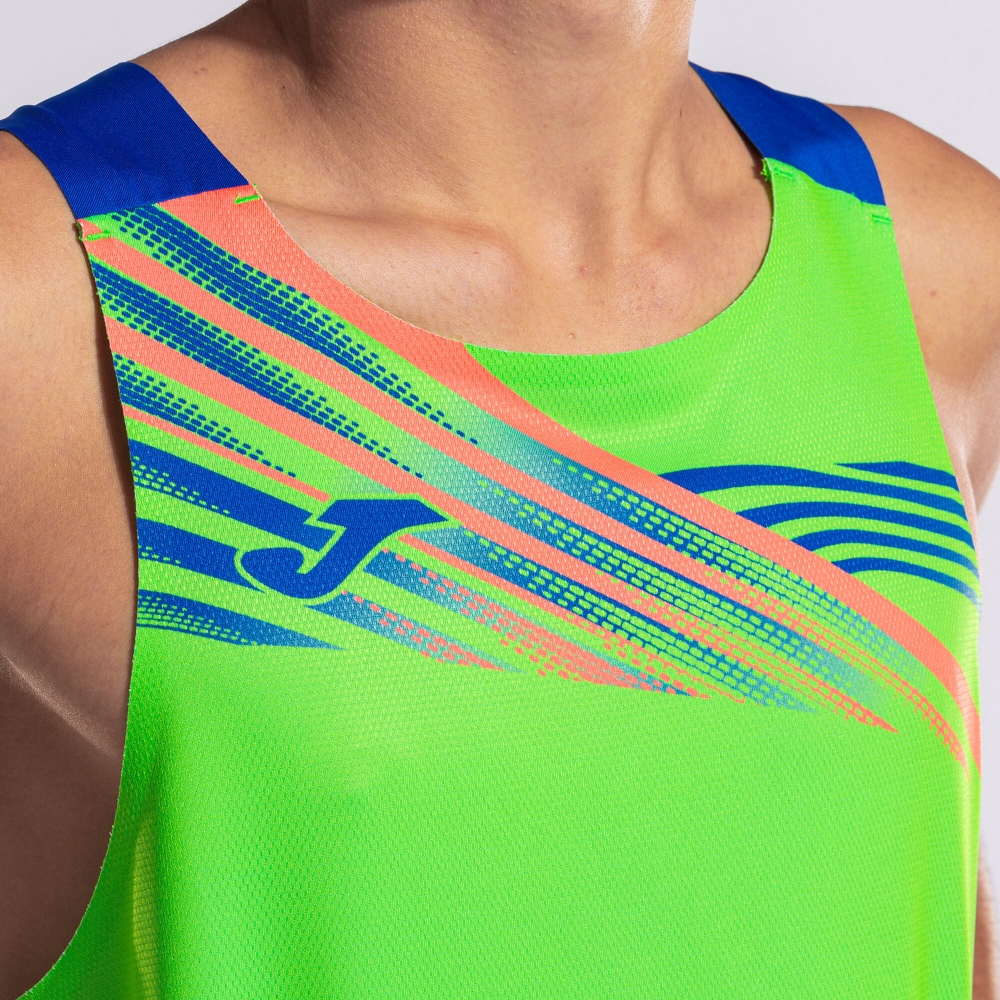 Camasa Elite X Sleeveless Fluor Green Royal Joma