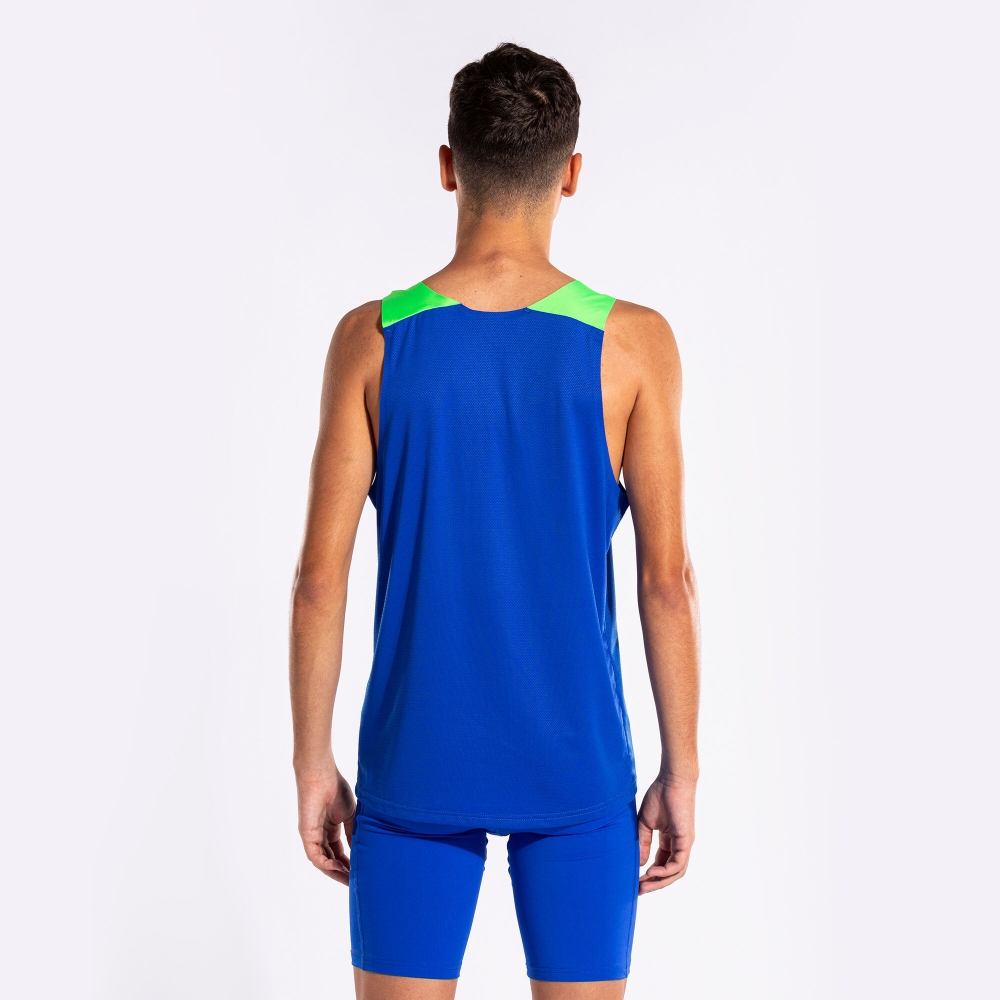 Camasa Elite X Sleeveless Royal Fluor Green Joma