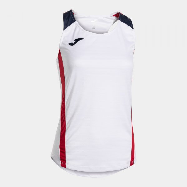 Camasa Montreal Sleeveless White Red Joma