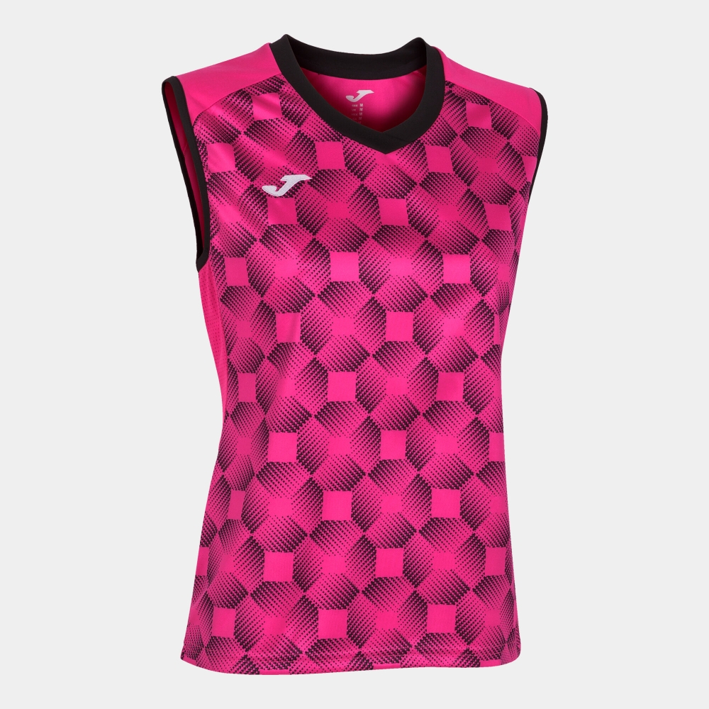 Camasa Supernova Iii Sleeveless Fluor Pink Black Joma