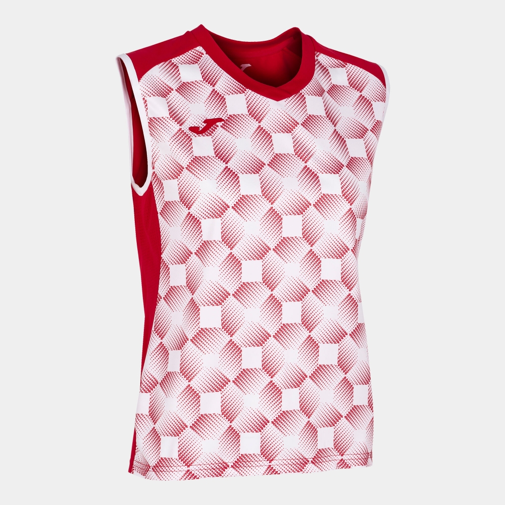 Camasa Supernova Iii Sleeveless Red White Joma