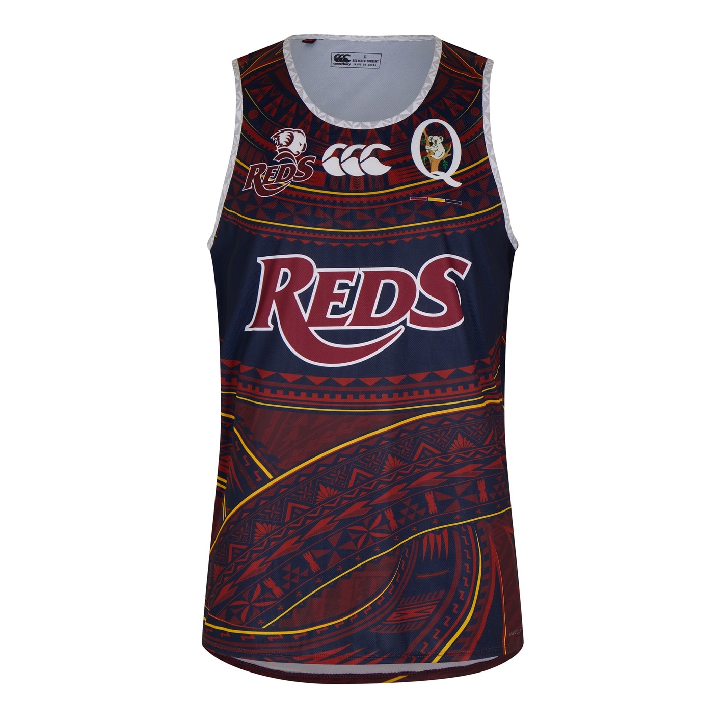 Canterbury Queensland Reds Singlet 2025 adulti