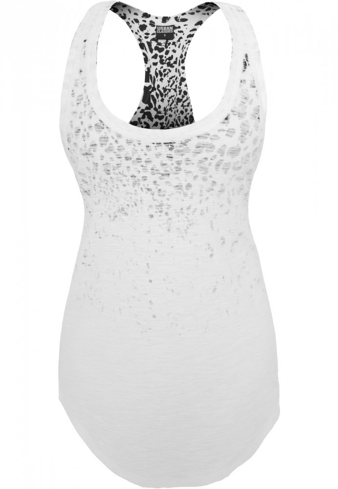 Long Leo Print Loose Tank dama Urban Classics