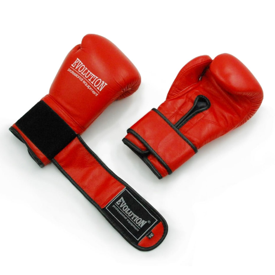 Manusa box Professional boxing Evolution made of natural piele PRO RB-1510,1514 red