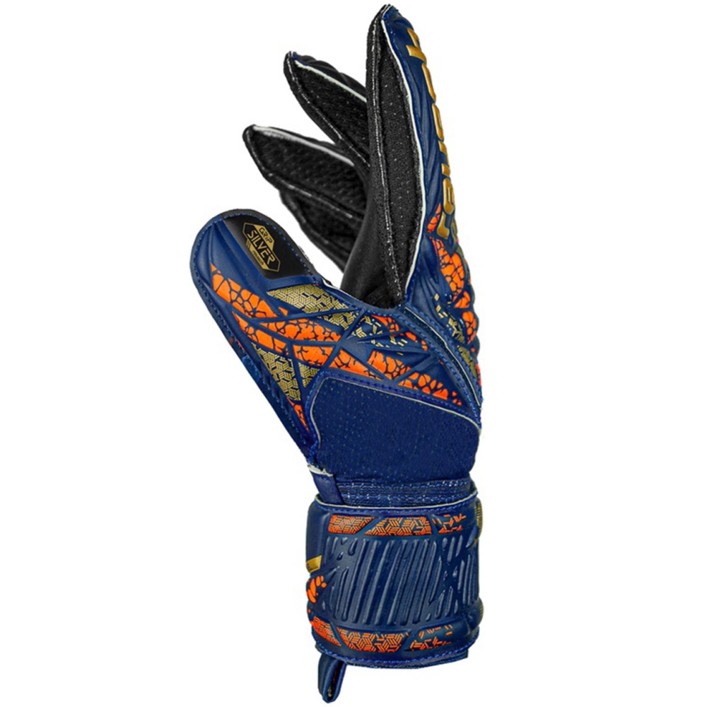 Manusa Portar Reusch Attrakt Silver navy blue 5472215 4411 copil