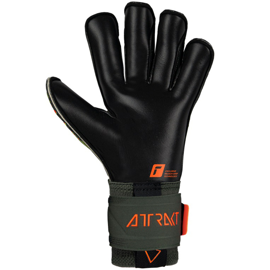 Manusa Portar Reusch Attrakt Gold X Evolution Cut black-orange 5370064 5555