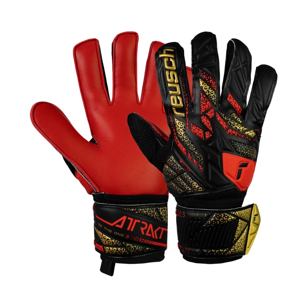 Manusa Portar Reusch Attrakt Solid Red-Black 5570515 7075