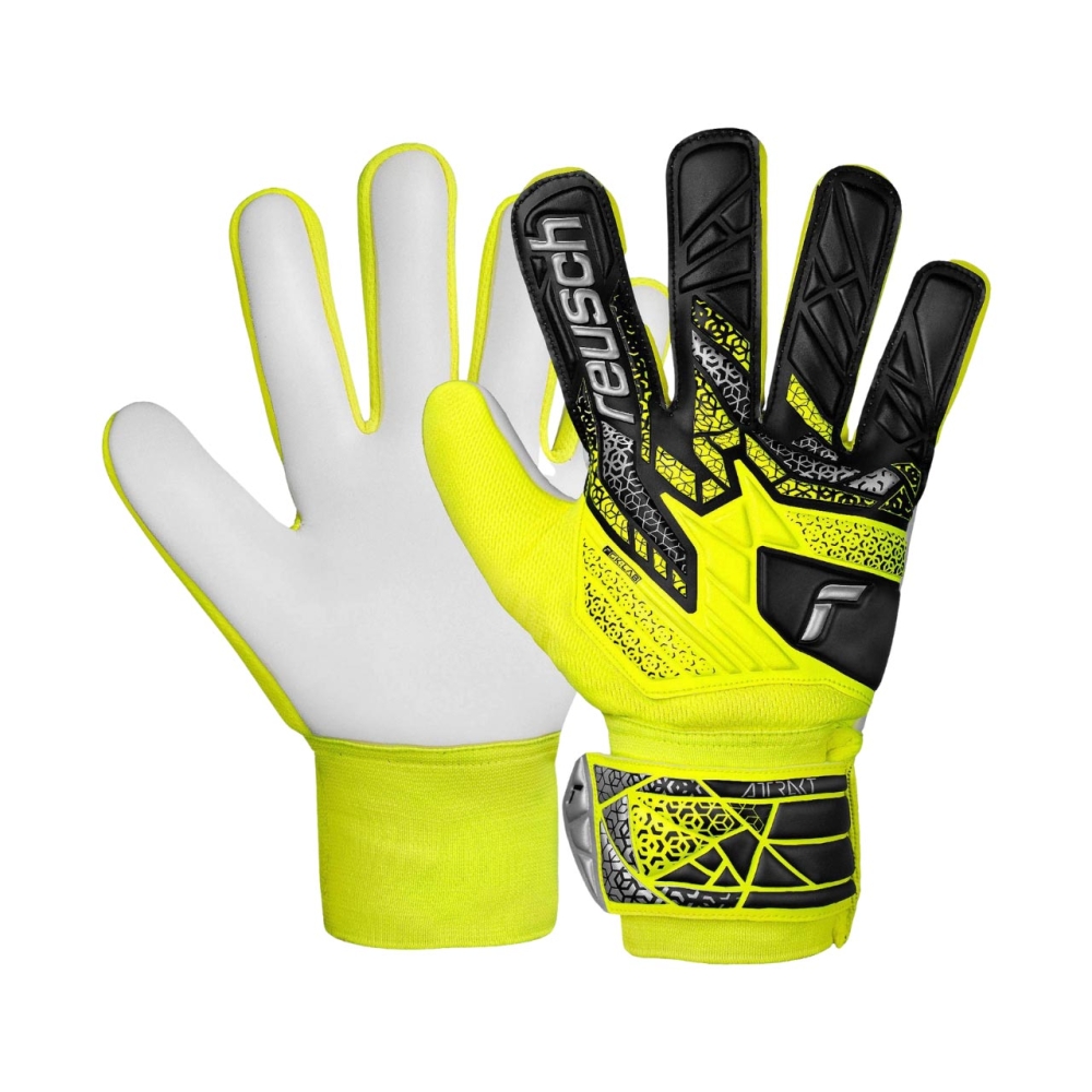 Manusa Portar Reusch Attrakt Starter Solid yellow-black 5572514 2014 copil