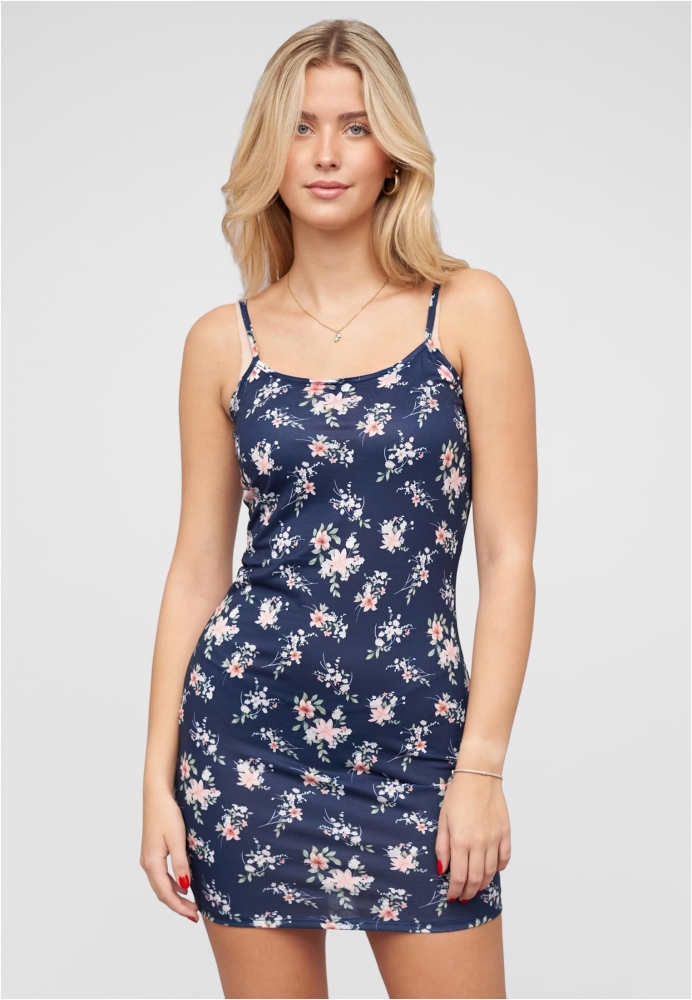 Kurzes Viskose Tr䧥rkleid mit Blumen Print Cloud5ive