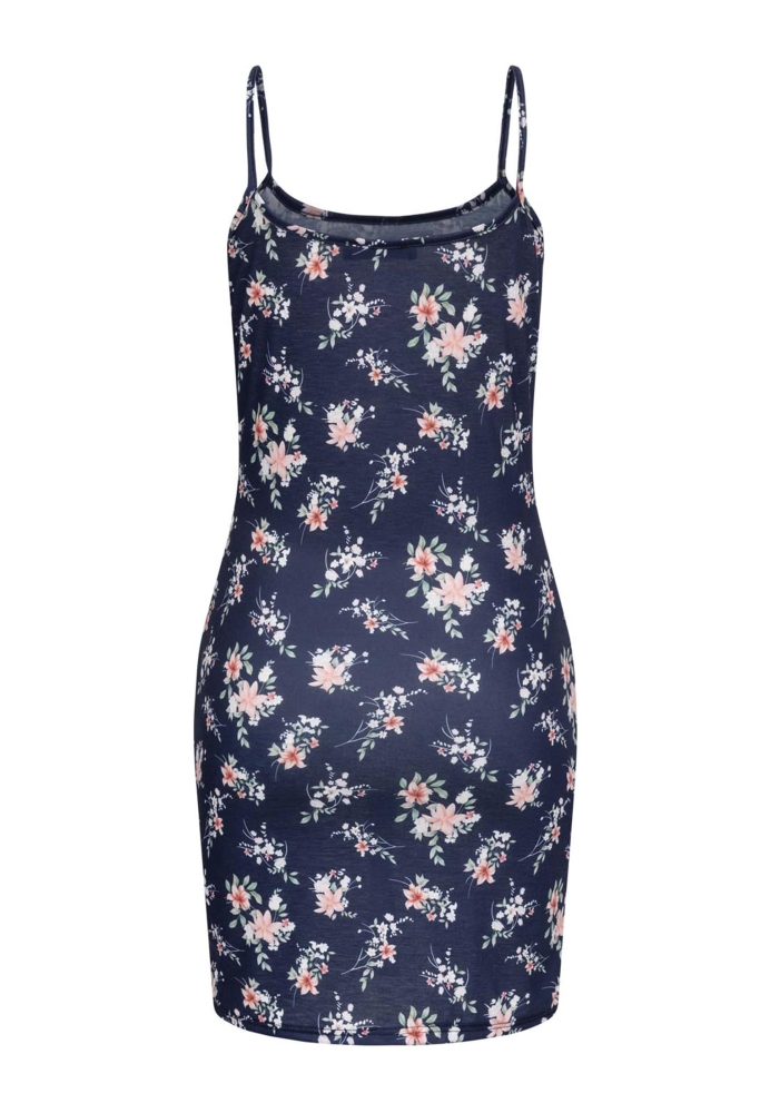 Kurzes Viskose Tr䧥rkleid mit Blumen Print Cloud5ive