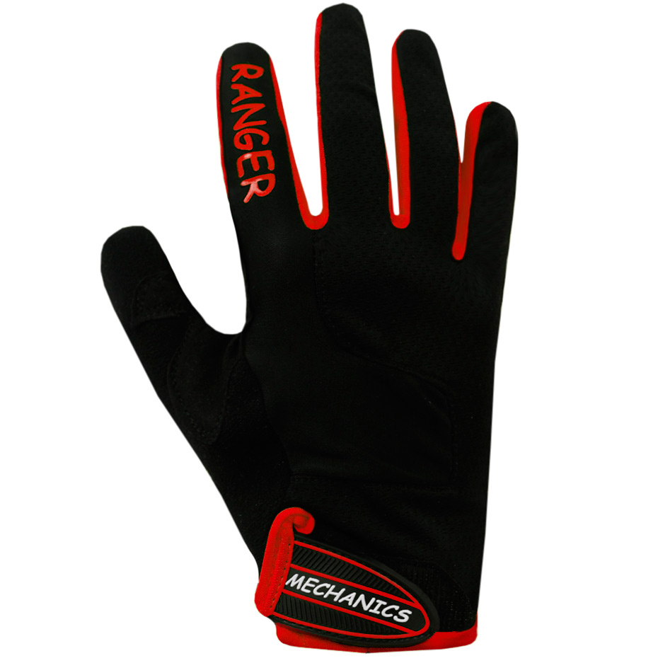 Manusa box Mechanics Ranger cycling black and red