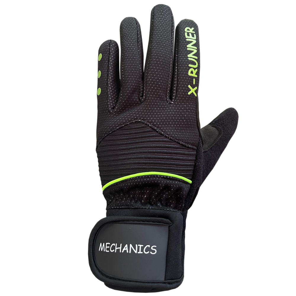 Manusa box Mechanics X-Runner sports black-green AI-01-207