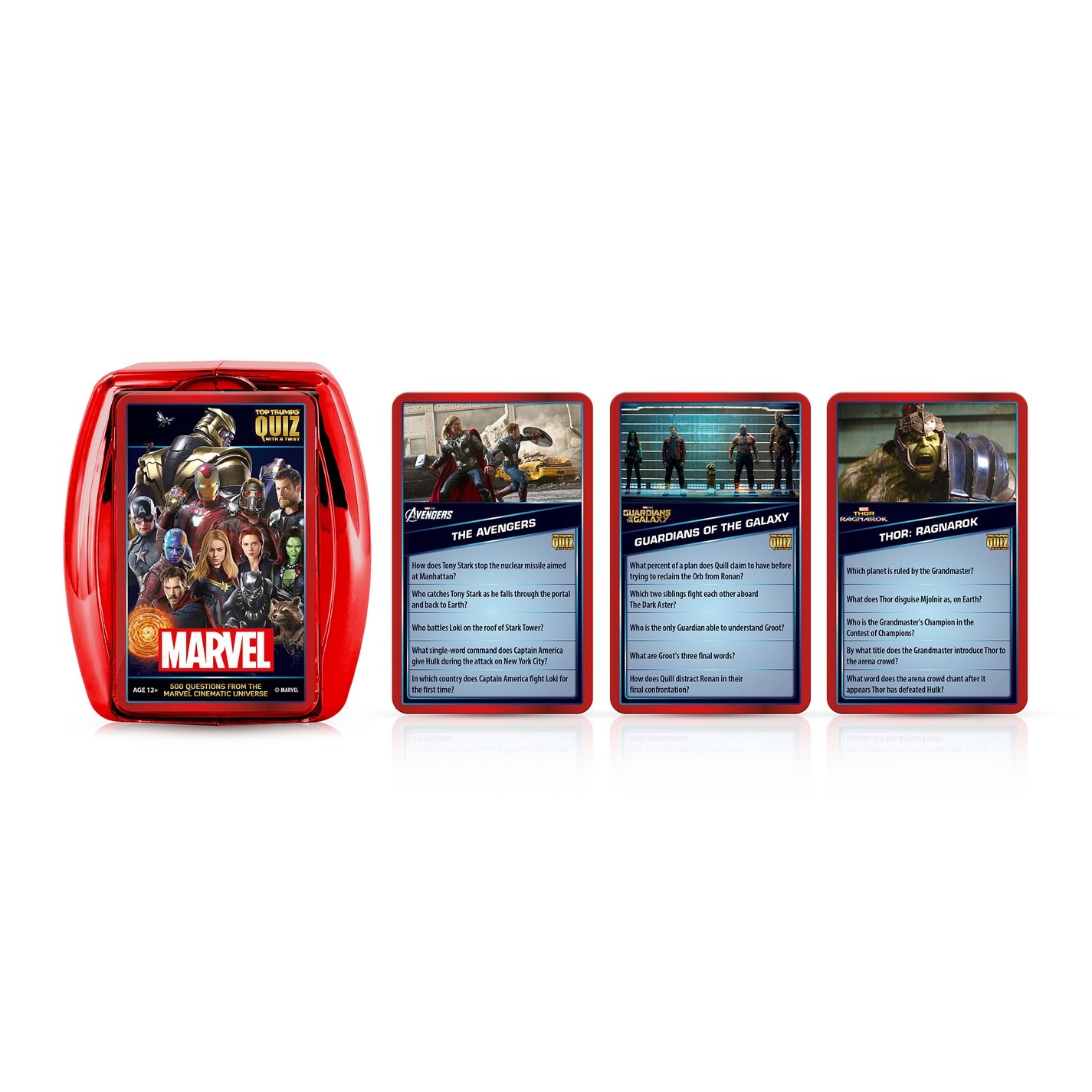 Marvel Marvel Cinematic Universe Top Trumps Quiz