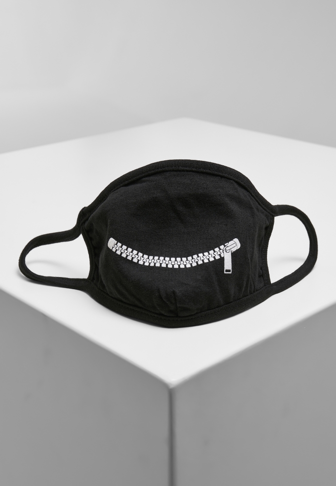 Zip Smile Face Mask Mister Tee