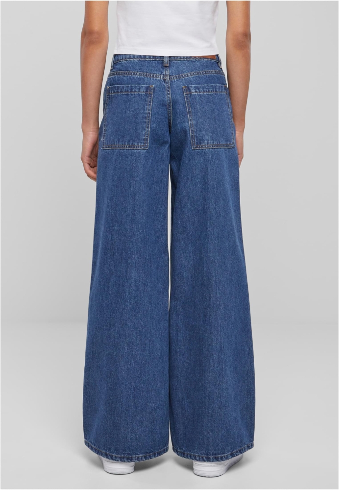 Mid Waist Wide Denim dama Urban Classics