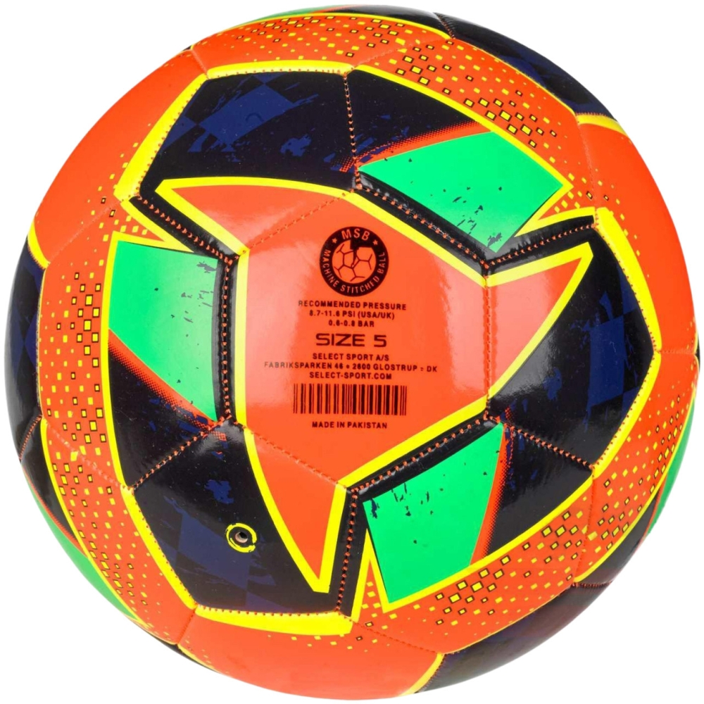 Minge de fotbal Select Classic portocaliu-verde 18523