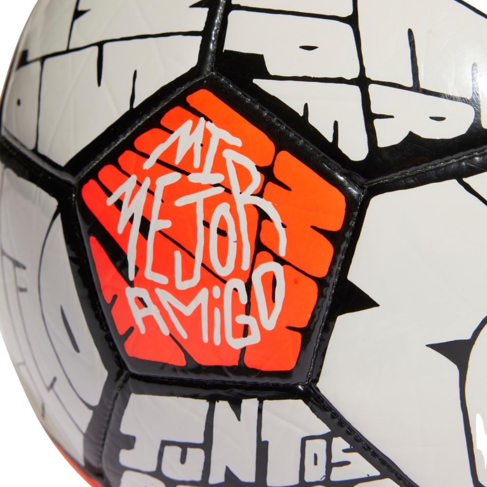 Minge Fotbal adidas Messi Club White-Orange HE3814