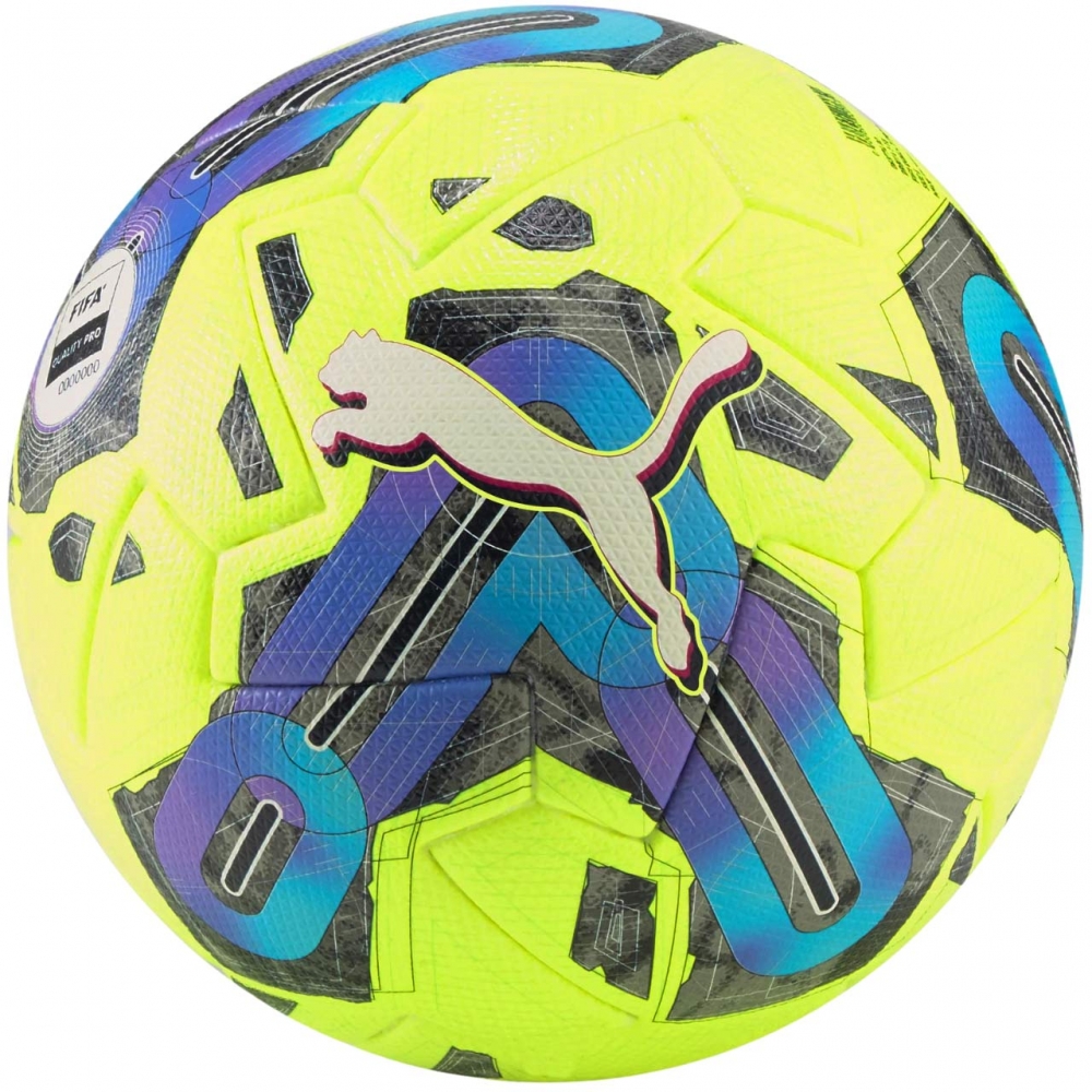 Minge Fotbal Puma Orbita 1 TB FIFA Quality Pro yellow-blue-black 83774 02