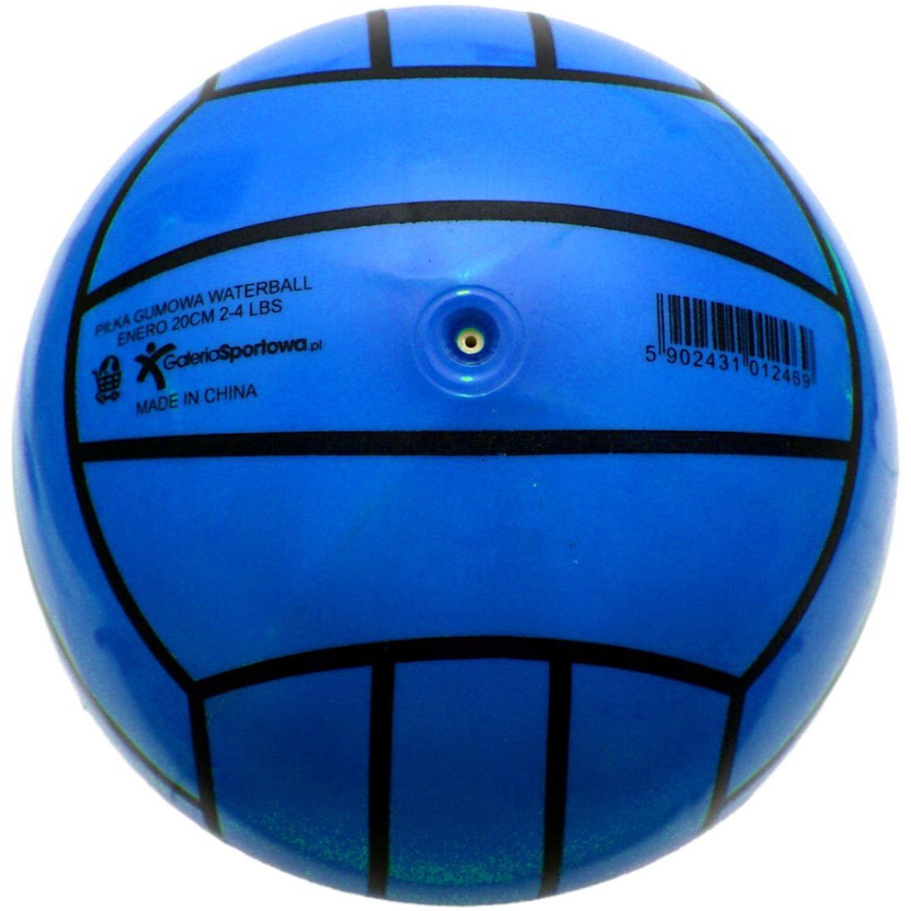 Enero water polo mesh rubber ball blue 1012476