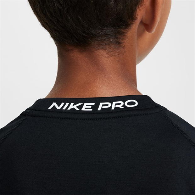 Nike Pro Big () Dri-FIT Long-Sleeve Training Crewneck Top copil baietel