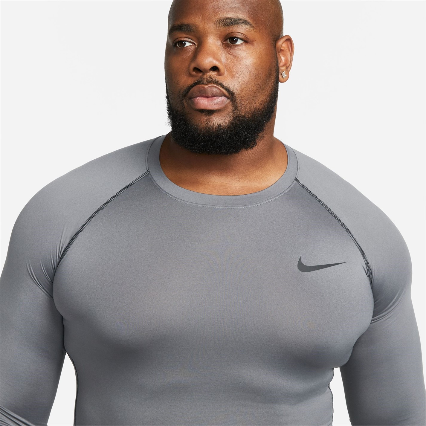 Nike Pro Dri-FIT Tight Fit Long-Sleeve Top barbat