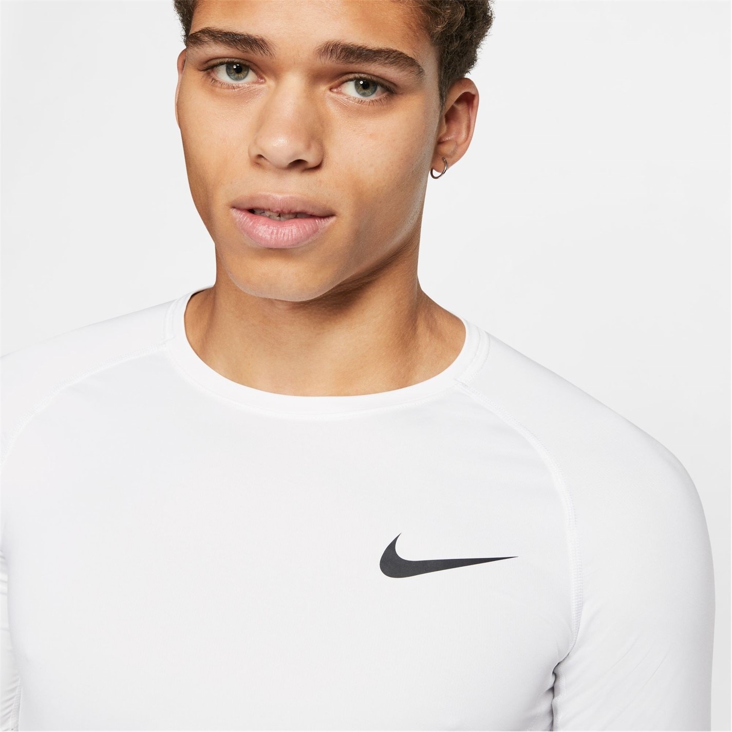 Nike Pro Tight Fit Short-Sleeve Top barbat