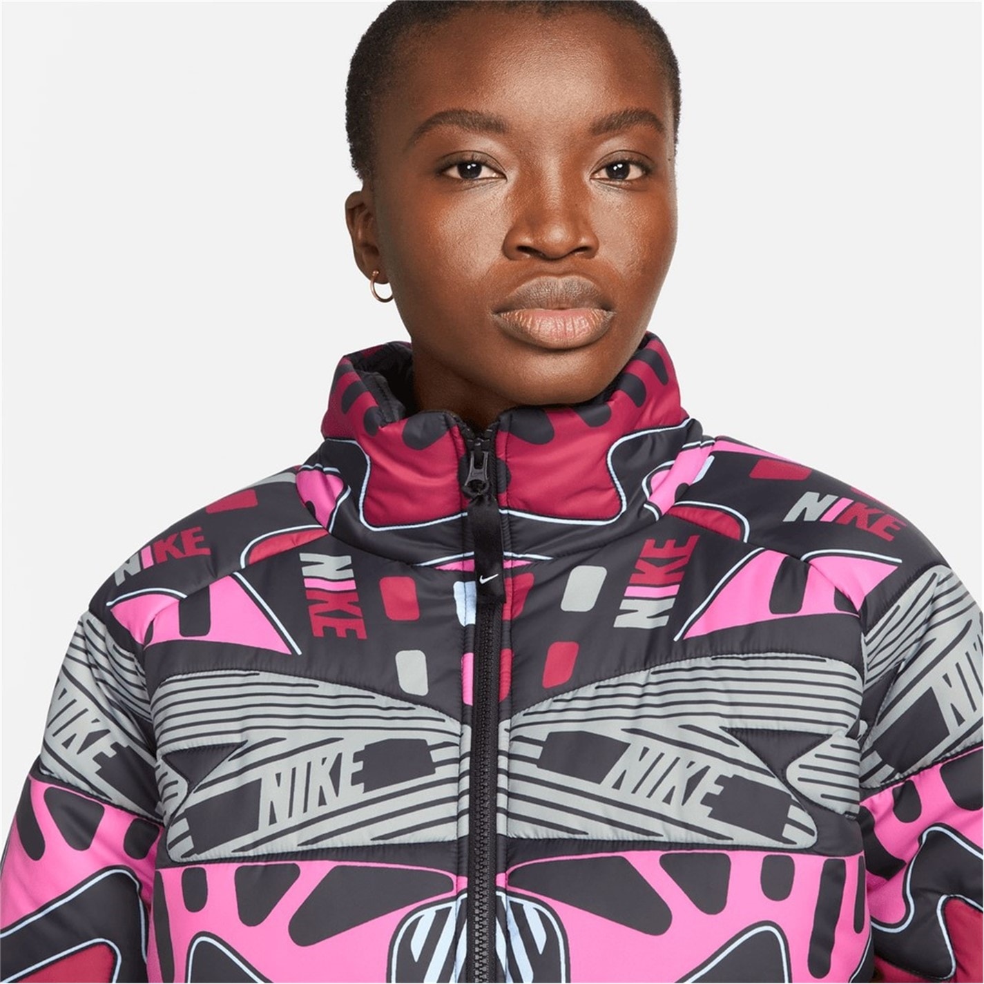 Jacheta Nike Graphic Puffer dama