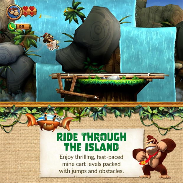 Nintendo Donkey Kong Country Returns HD