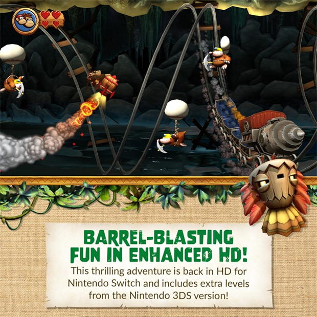 Nintendo Donkey Kong Country Returns HD