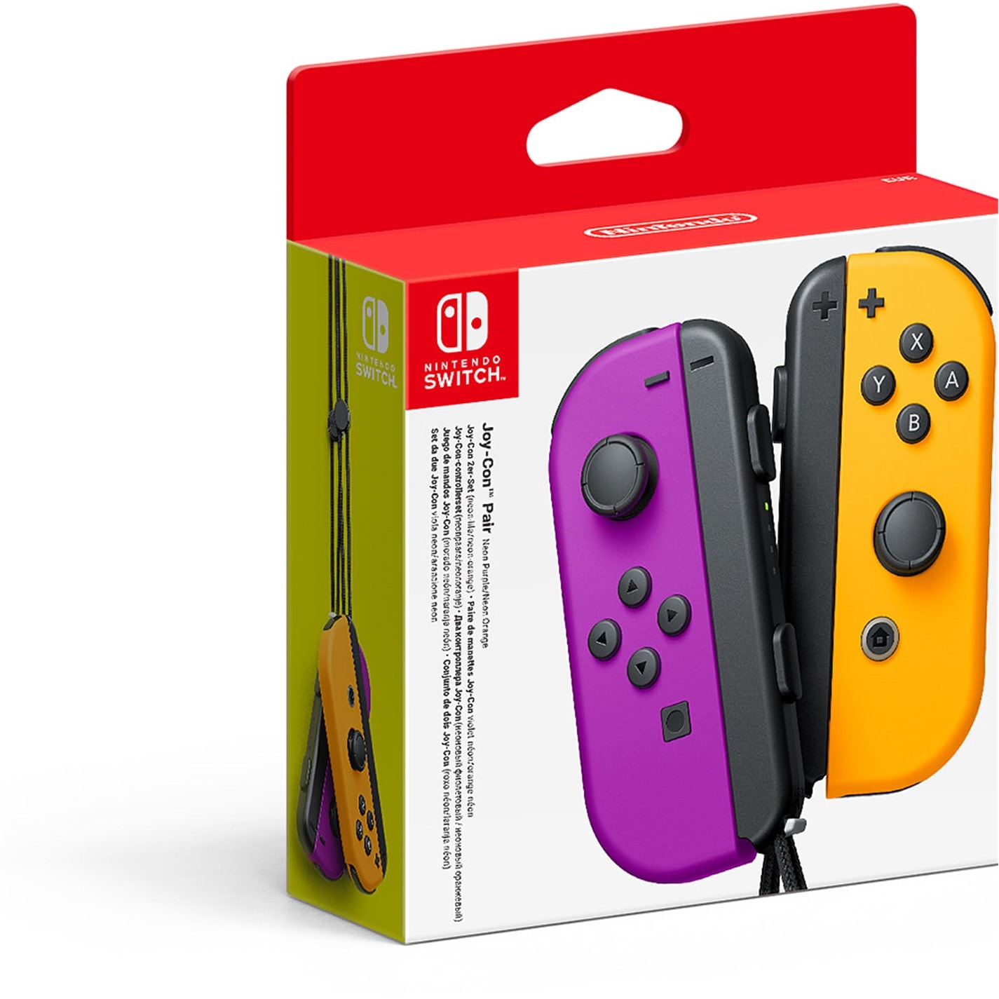 Nintendo Nintendo Switch Joy-Con Pair: Purple/Orange