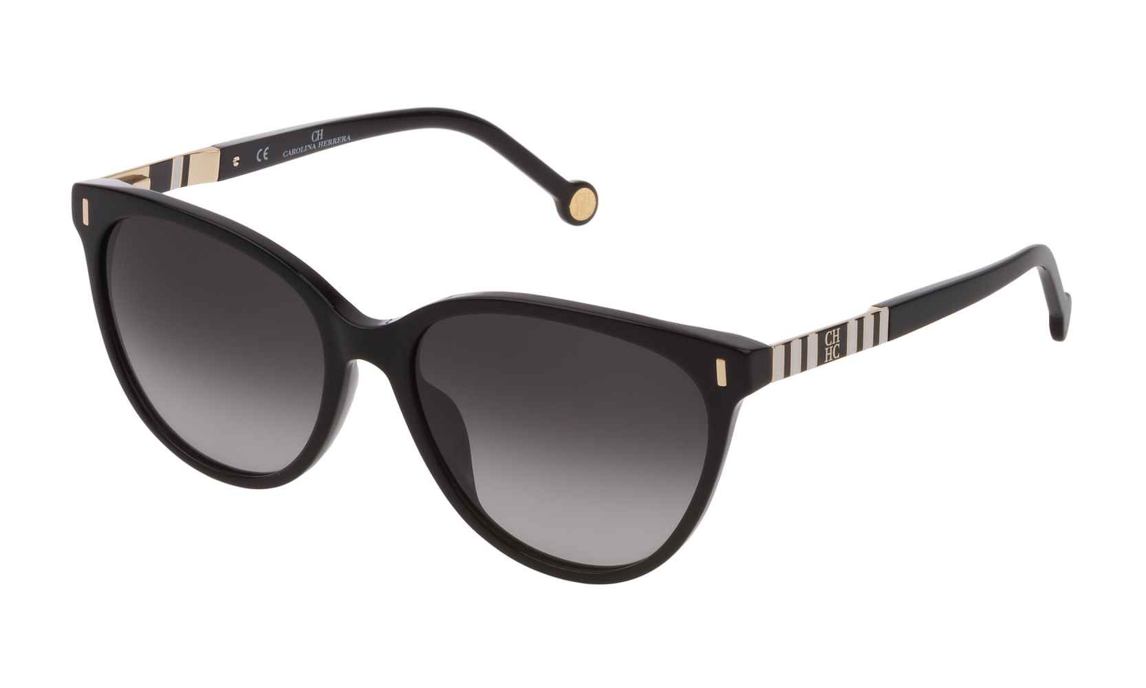 Ochelari de soare CAROLINA HERRERA SHE829-560700 pentru Femei negru