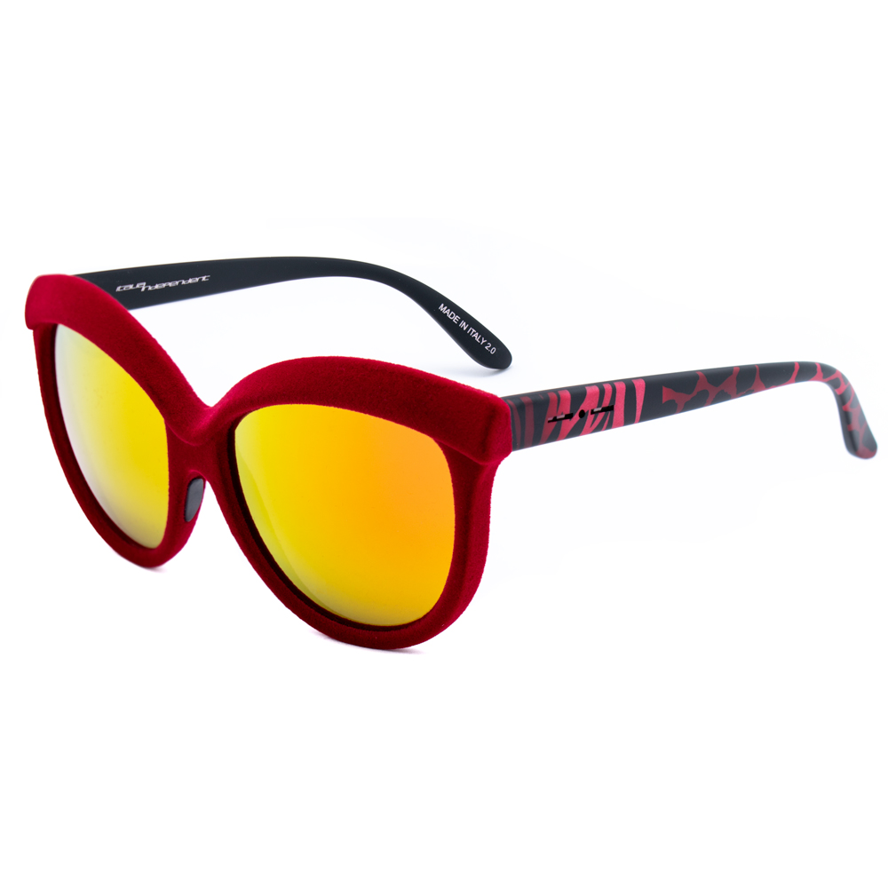 Ochelari de soare ITALIA INDEPENDENT 0092V-053-ZEB pentru Femei rosu